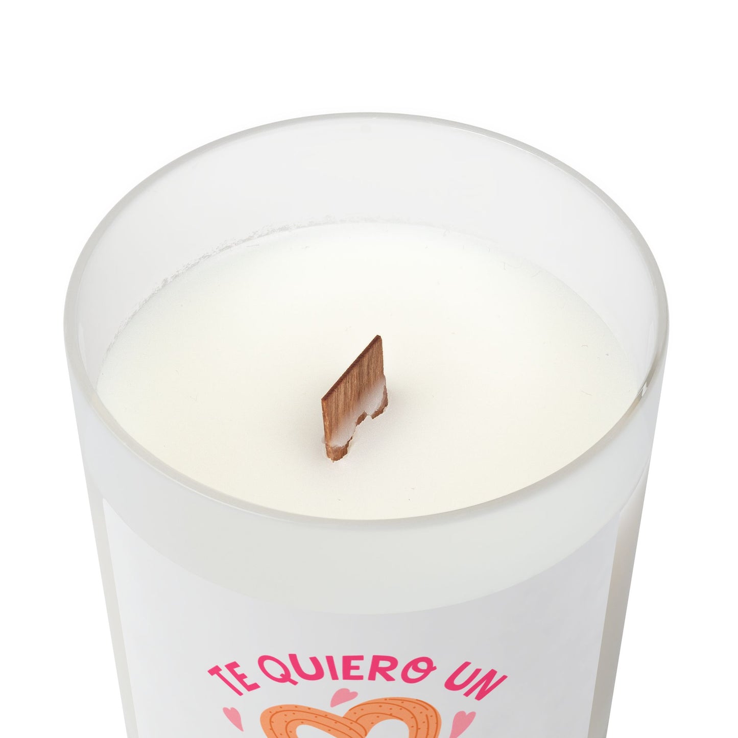 "Te Quiero Un Churro" Candle — Frosted 11oz Scented Gift Candle