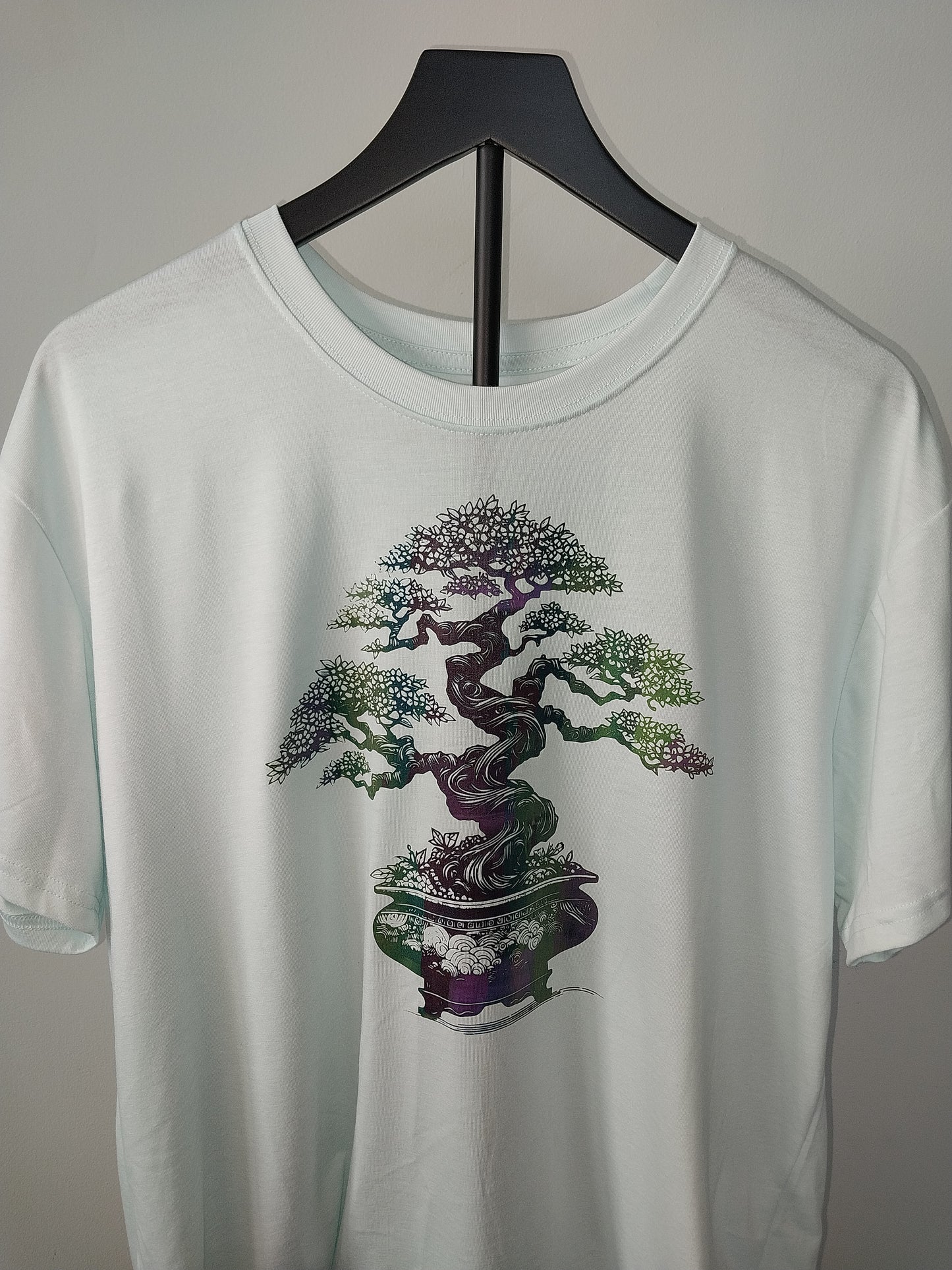 Ghost Hill Studio Large Bonsai Tree Screen-Printed T-shirt