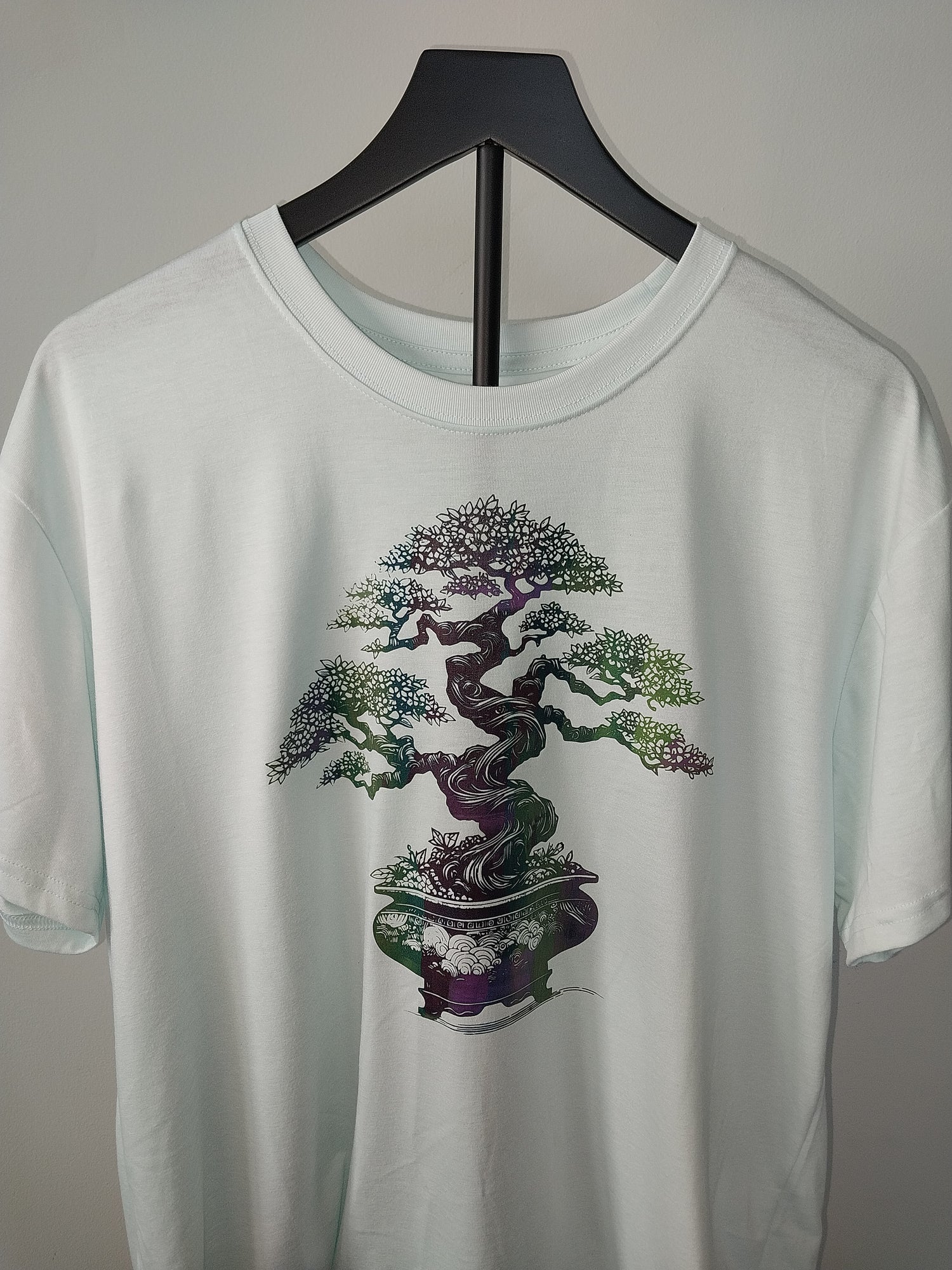 Ghost Hill Studio Large Bonsai Tree Screen-Printed T-shirt