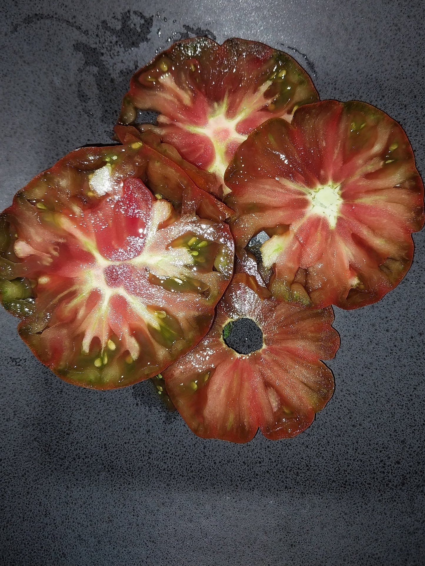 40 Pink Tie Dye Tomato Seeds